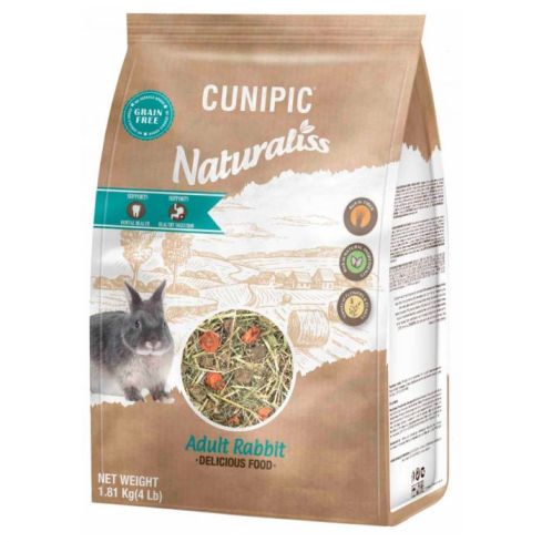Cunipic Naturaliss sööt küülikutele 1,81kg