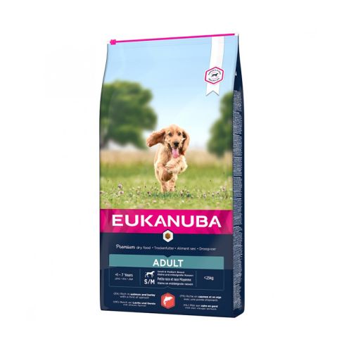 Eukanuba koera täissööt S/M lõhe&oder 12kg