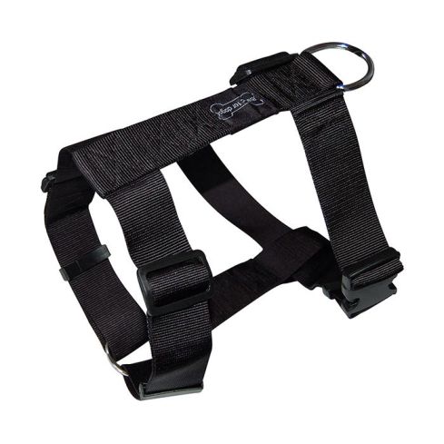 Wouapy harness Basic MM 20mm black 52 80 cm