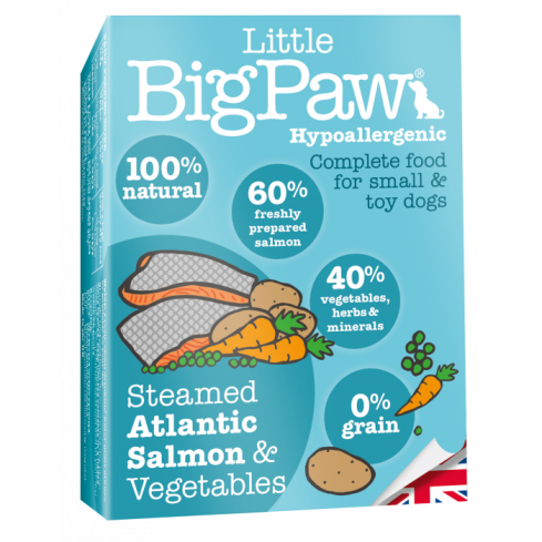 Little Big Paw Koiran täysravinto Lohi & vihannekset 150g
