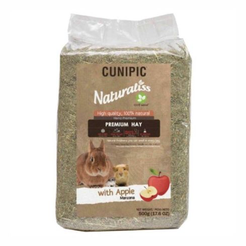Cunipic Naturaliss Premium Hay with Apple 500g