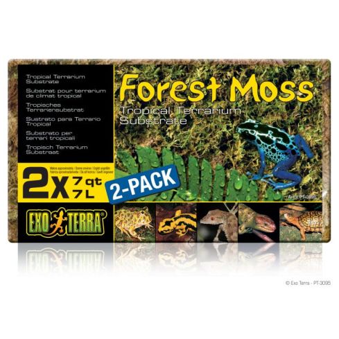 Exoterra Forest Moss sammal 2x7 L